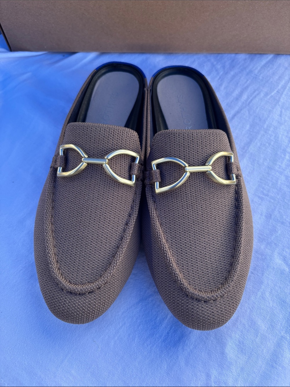 The Double Bit Loafer Mule in Portobello